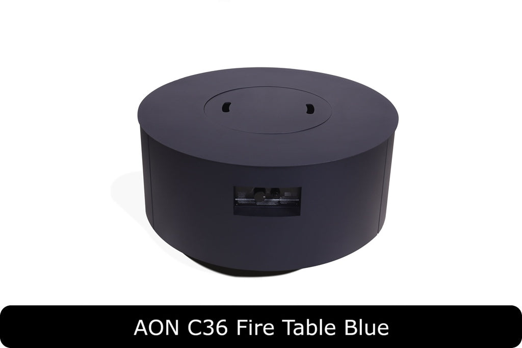 AON C48 — Round Powder-Coated Steel Fire Table (48")