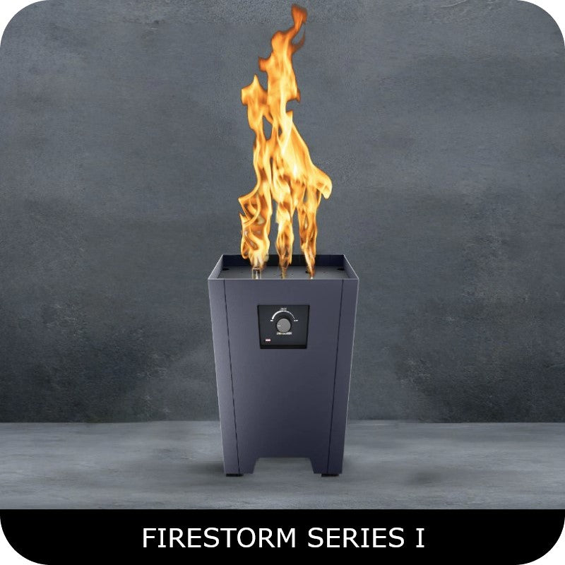 Firestorm — Portable Propane Fire Pit Series (I, II, III)