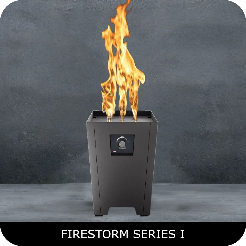 Firestorm — Portable Propane Fire Pit Series (I, II, III)