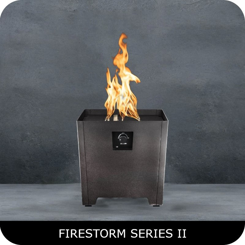 Firestorm — Portable Propane Fire Pit Series (I, II, III)