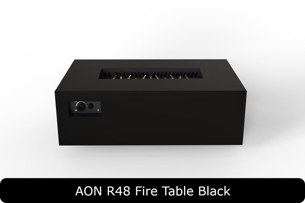 AON R48 — Compact Rectangle Steel Fire Table
