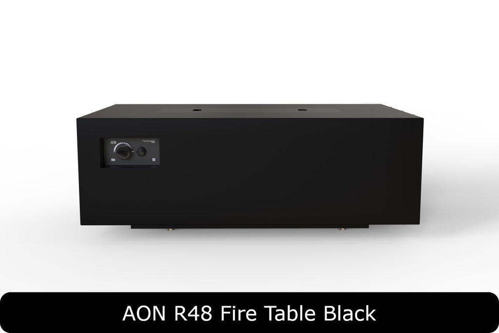 AON R48 — Compact Rectangle Steel Fire Table