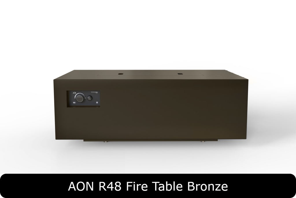 AON R48 — Compact Rectangle Steel Fire Table