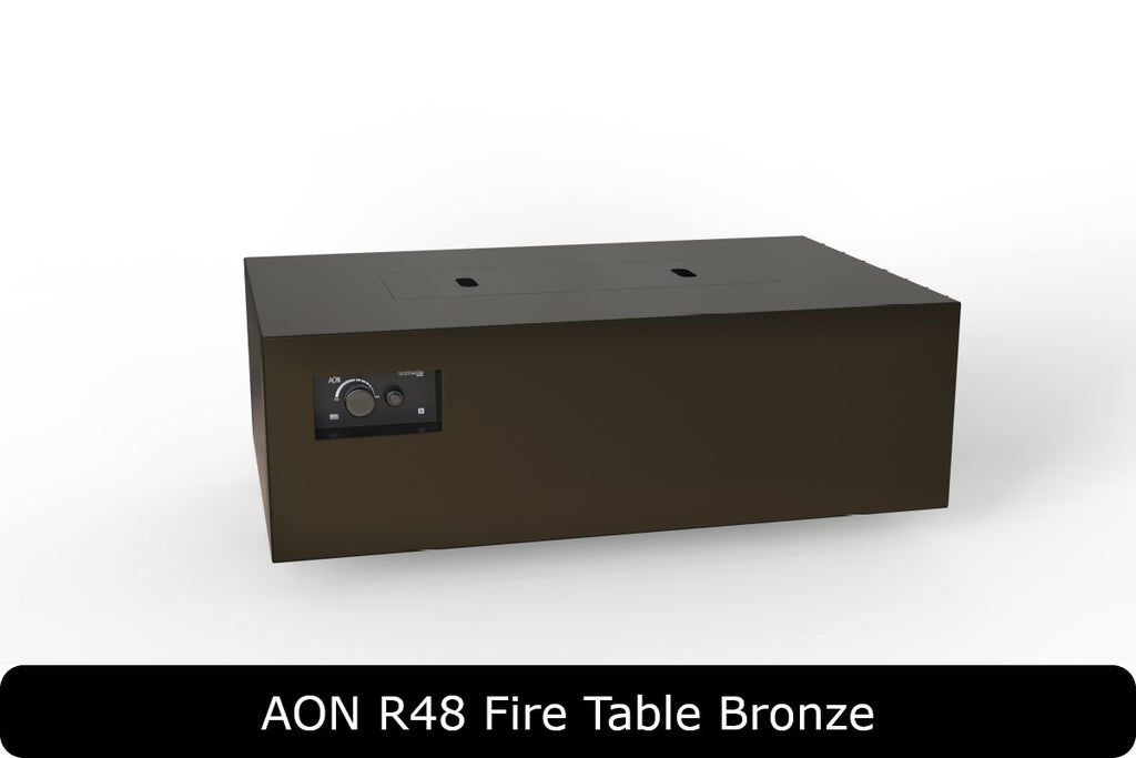 AON R48 — Compact Rectangle Steel Fire Table