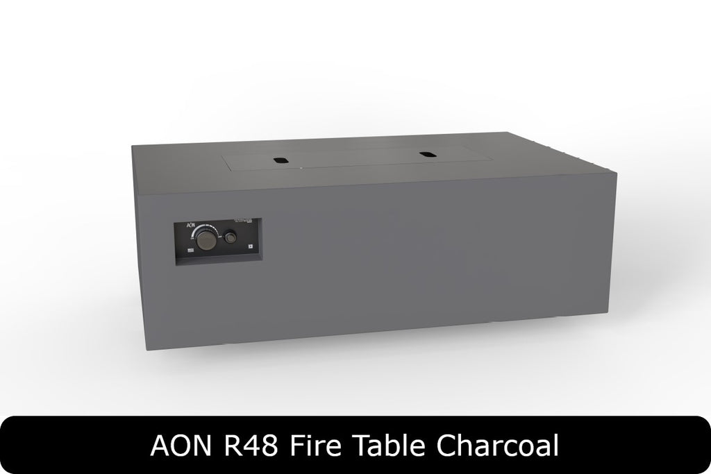 AON R48 — Compact Rectangle Steel Fire Table