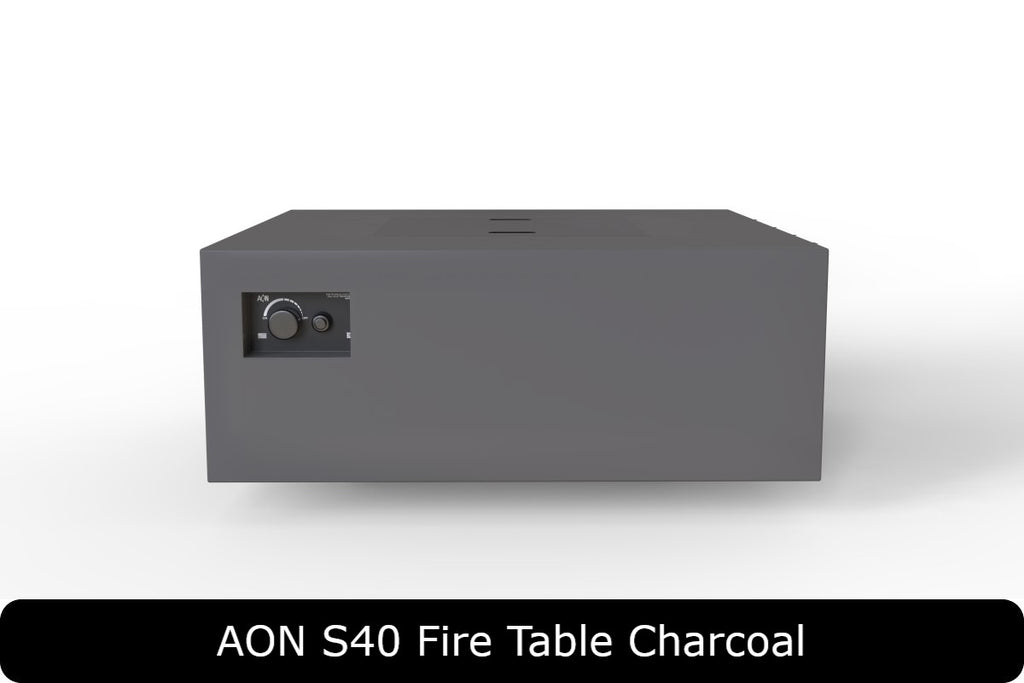 AON C36 — 40" Square Powder-Coated Steel Fire Table