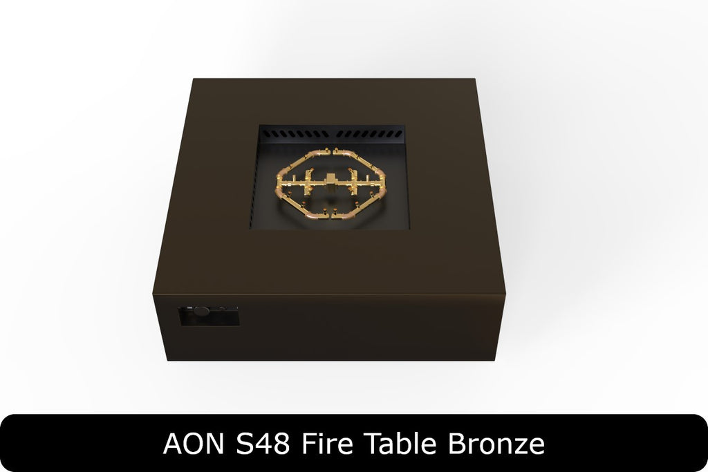 AON S48 — Square Steel Fire Table