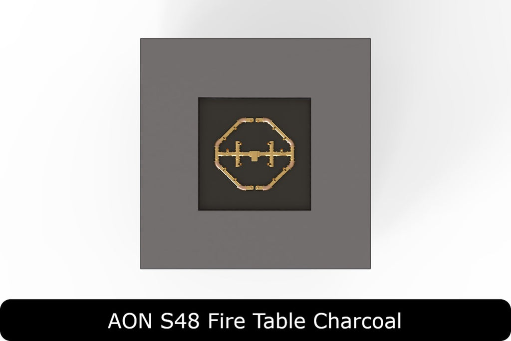 AON S48 — Square Steel Fire Table