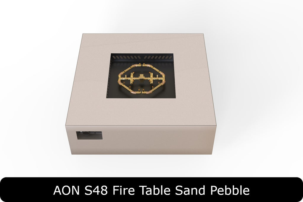 AON S48 — Square Steel Fire Table
