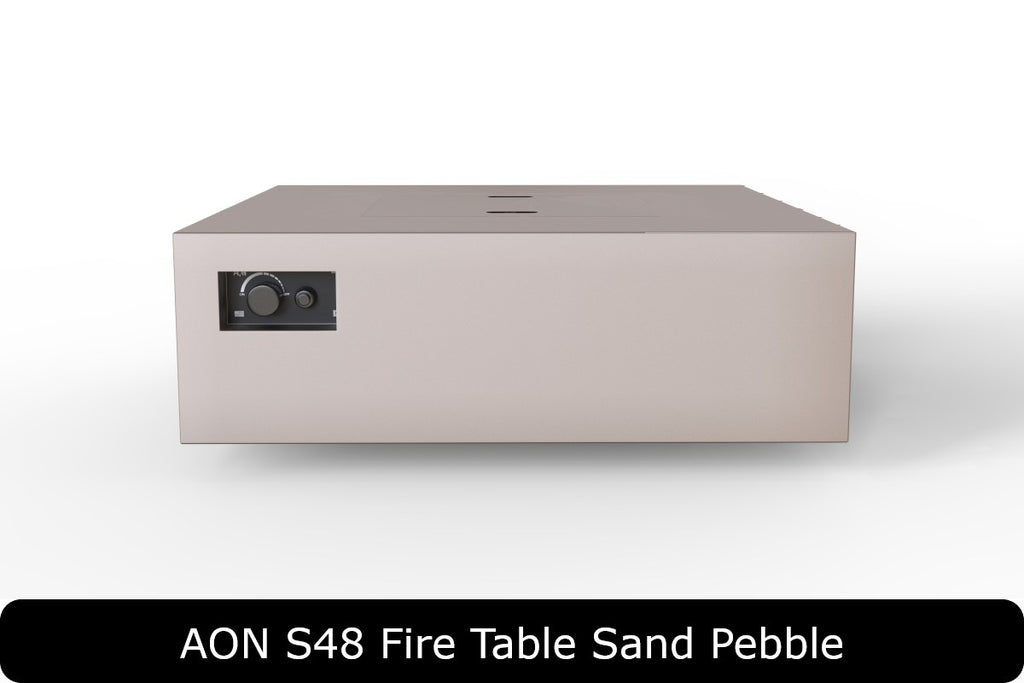 AON S48 — Square Steel Fire Table