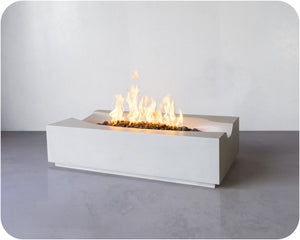 The Freedom Collection - REDWOOD Concrete Fire Table