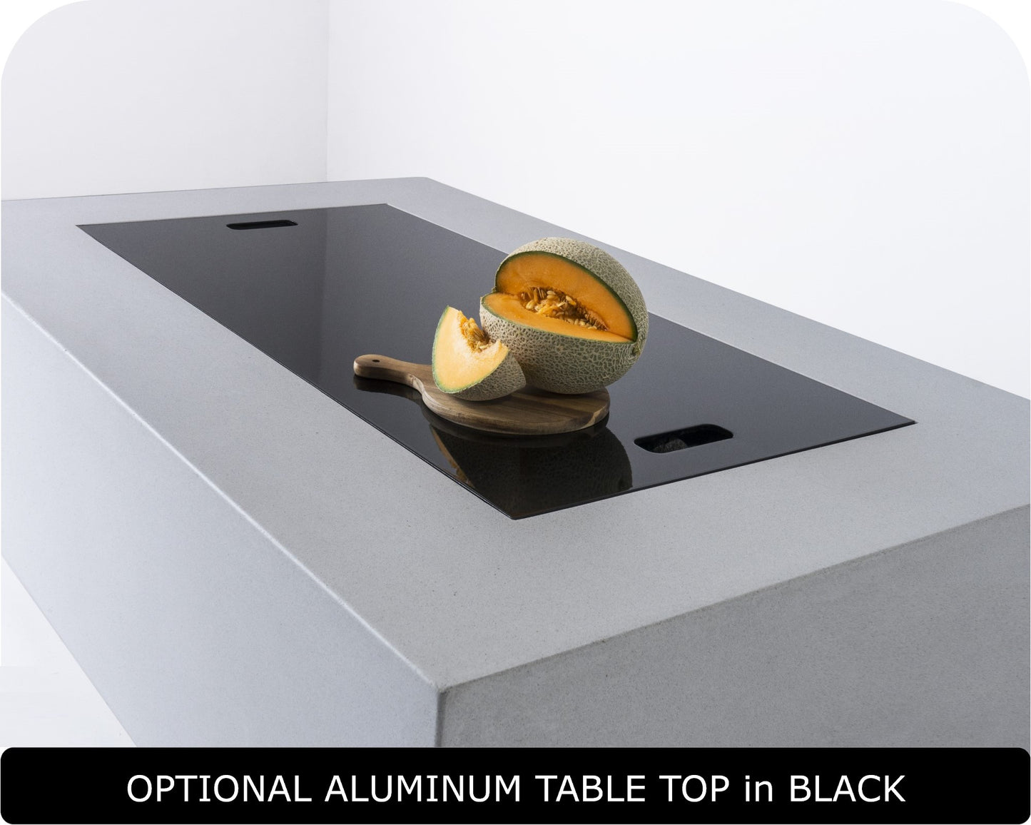 The Freedom Collection - OLYMPIC ROUND Concrete Fire Table