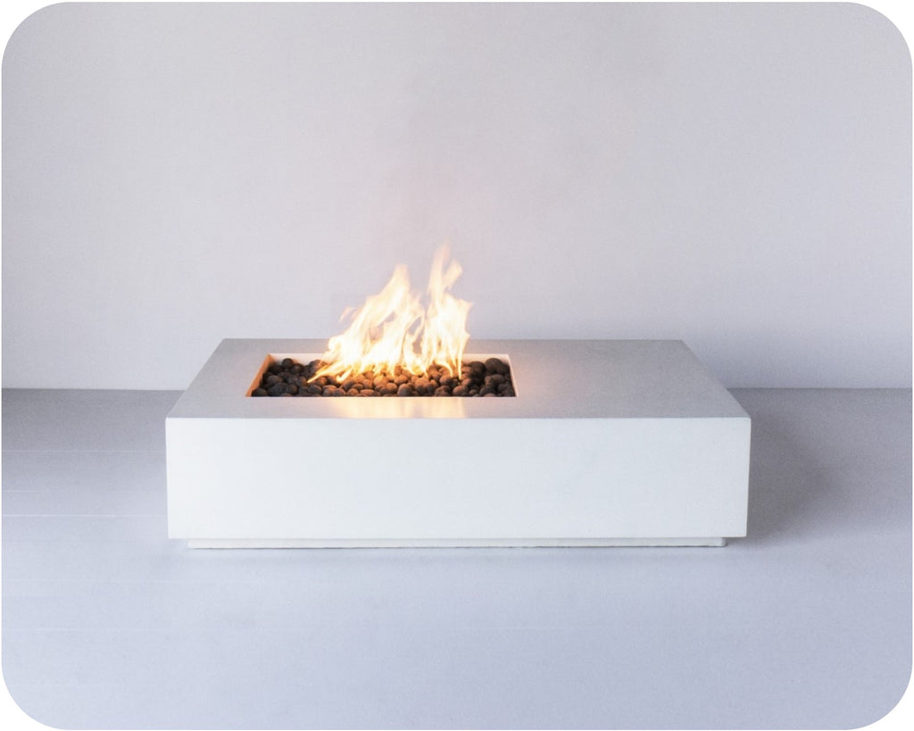 Big Bend — Concrete Fire Table (55"–95" Length Options)