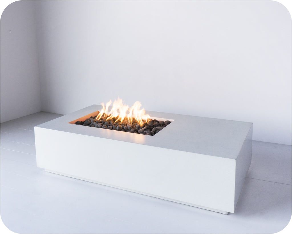 Big Bend — Concrete Fire Table (55"–95" Length Options)