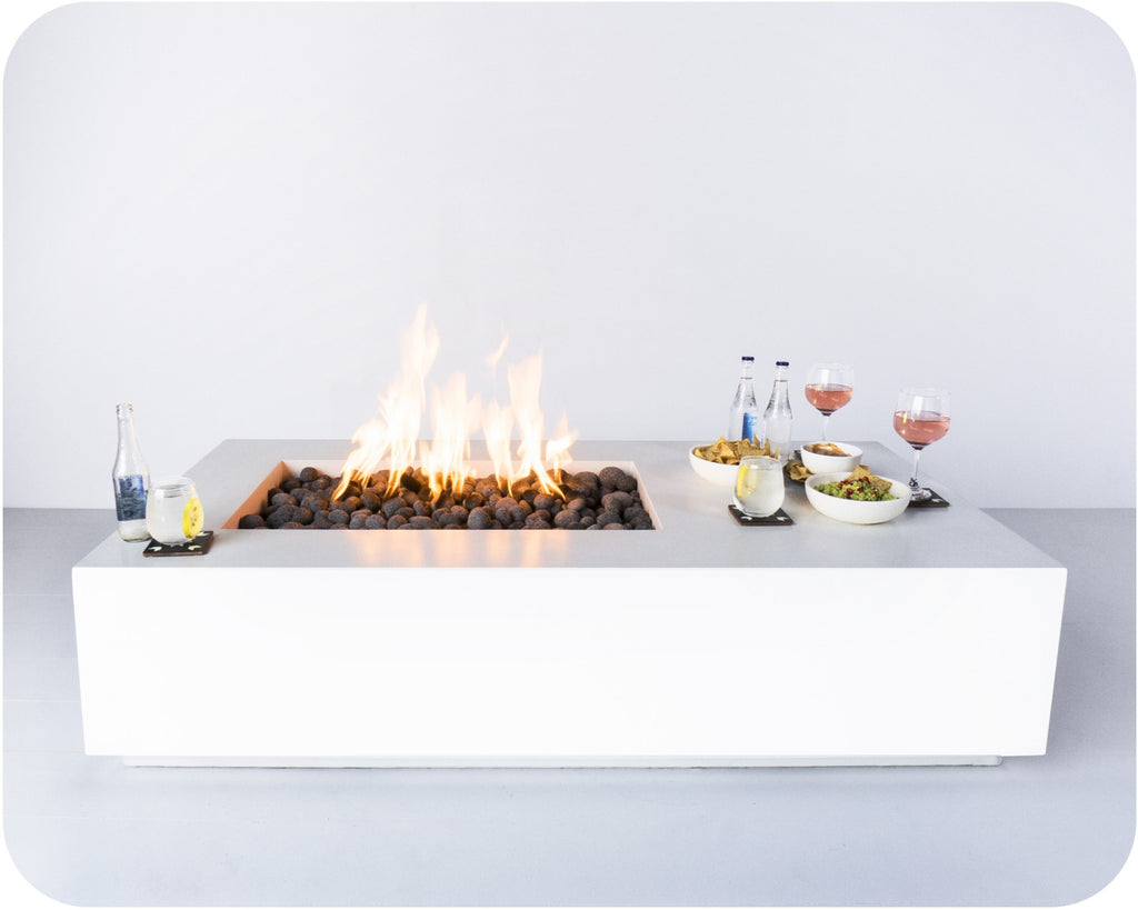 Big Bend — Concrete Fire Table (55"–95" Length Options)
