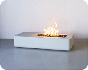 Big Bend Round — Concrete Fire Table (55"–95" Length Options)