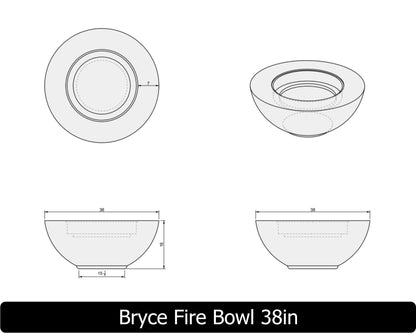 The Freedom Collection - BRYCE Concrete Fire Bowl