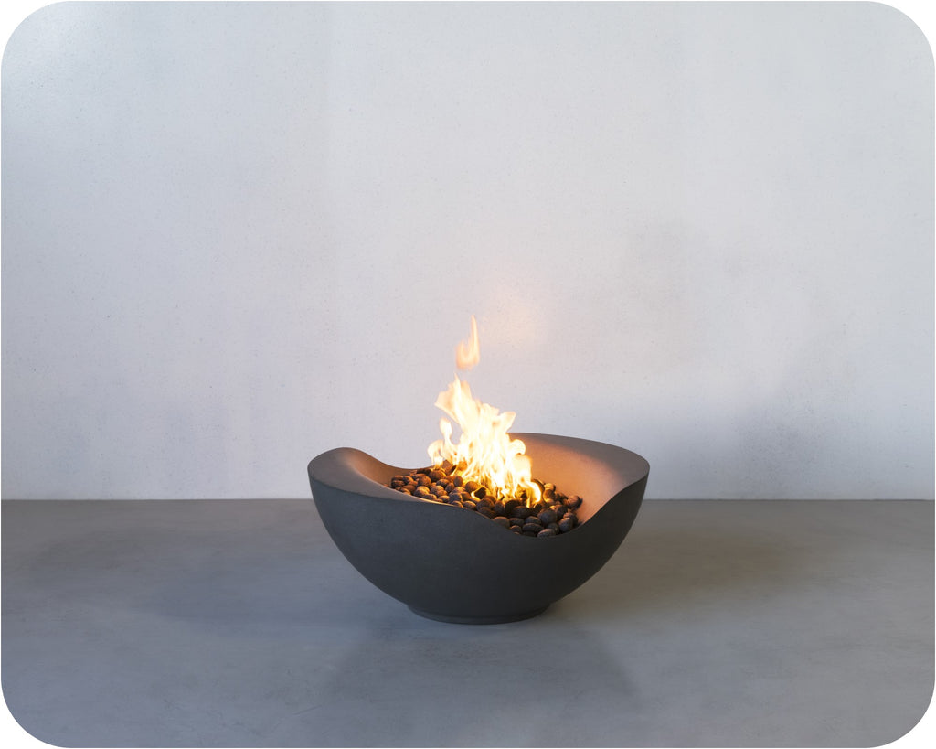 Carlsbad — Round Concrete Fire Bowl (38", 45", or 52" Diameter)