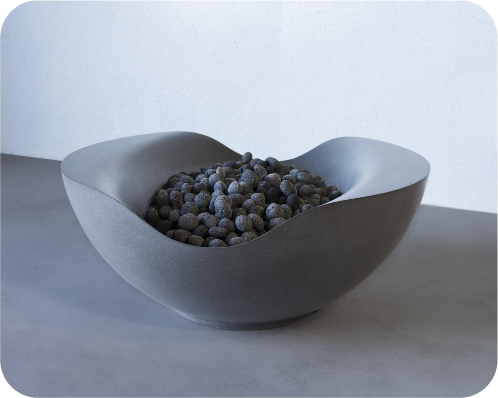 Carlsbad — Round Concrete Fire Bowl (38", 45", or 52" Diameter)