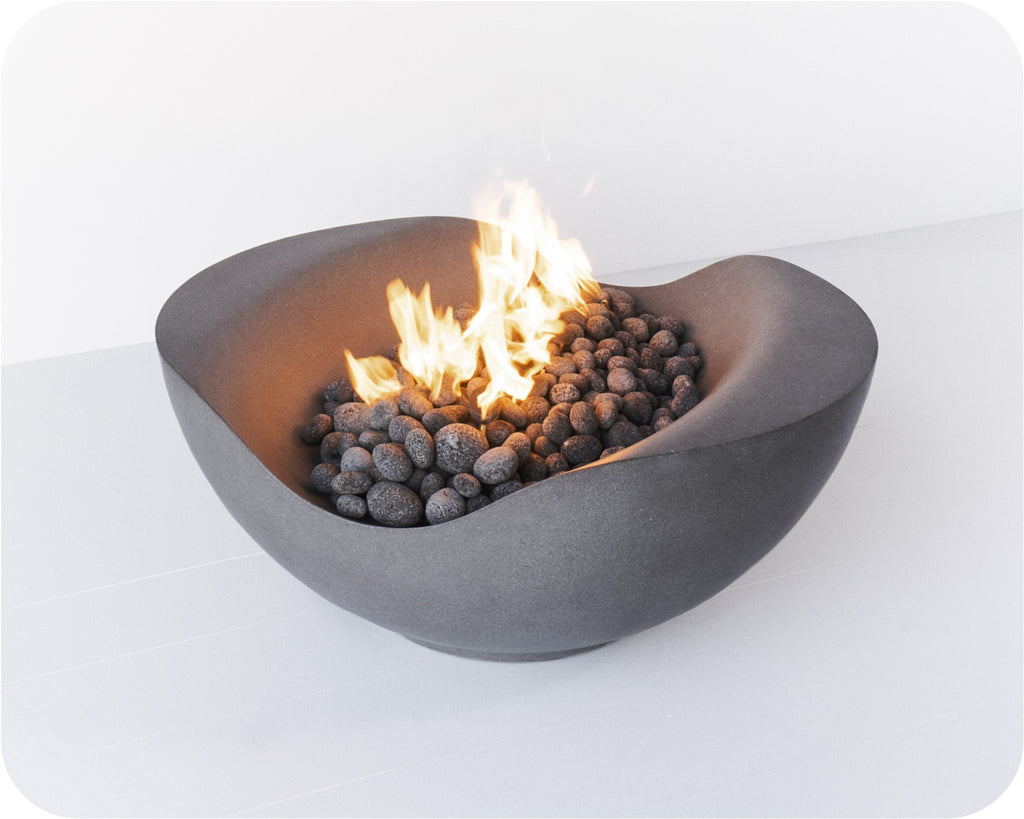 Carlsbad — Round Concrete Fire Bowl (38", 45", or 52" Diameter)