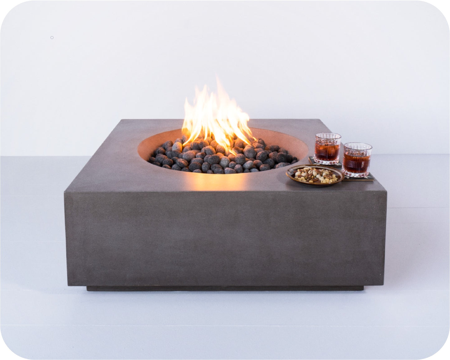 The Freedom Collection - CASCADE Concrete Fire Table