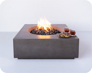 The Freedom Collection - CASCADE Concrete Fire Table