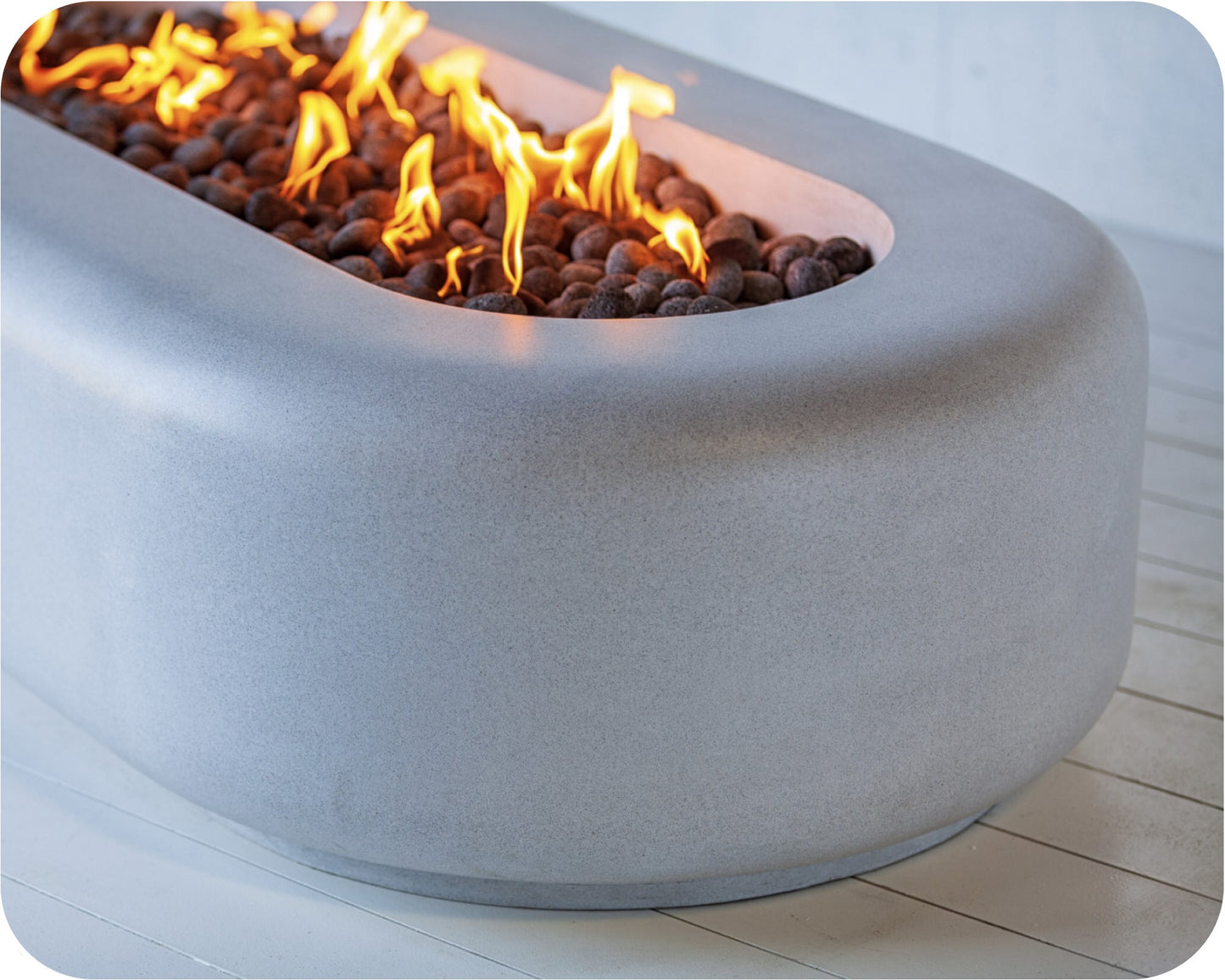 The Freedom Collection - RAINIER Concrete Fire Table