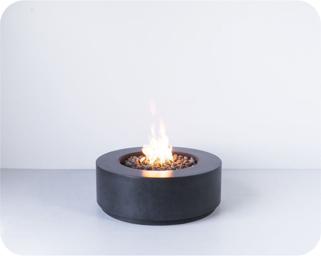 Sequoia — Round Concrete Fire Table