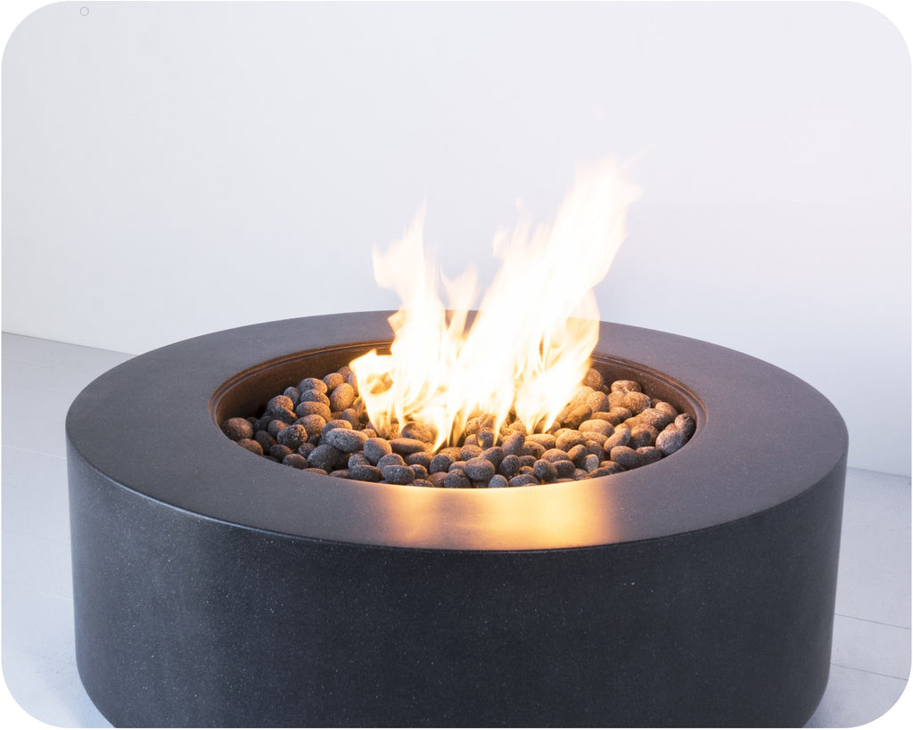 Sequoia — Round Concrete Fire Table