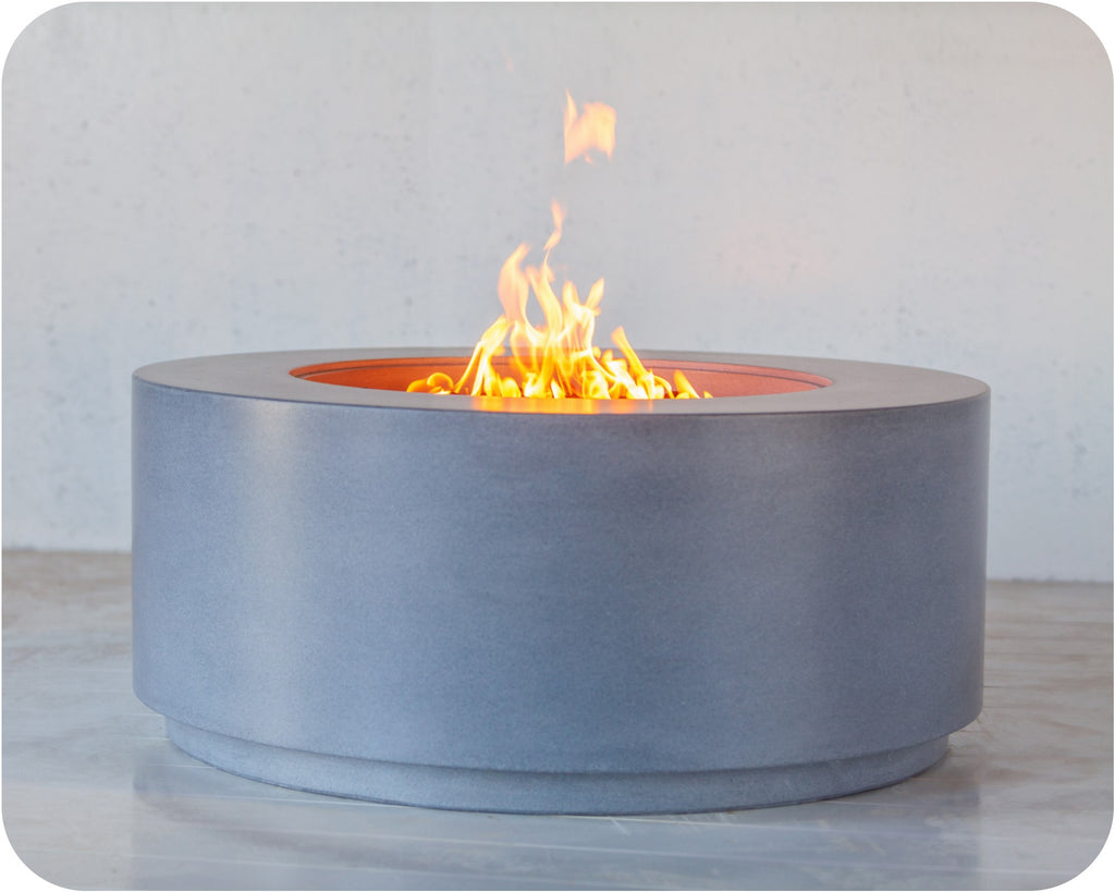 Sequoia — Round Concrete Fire Table