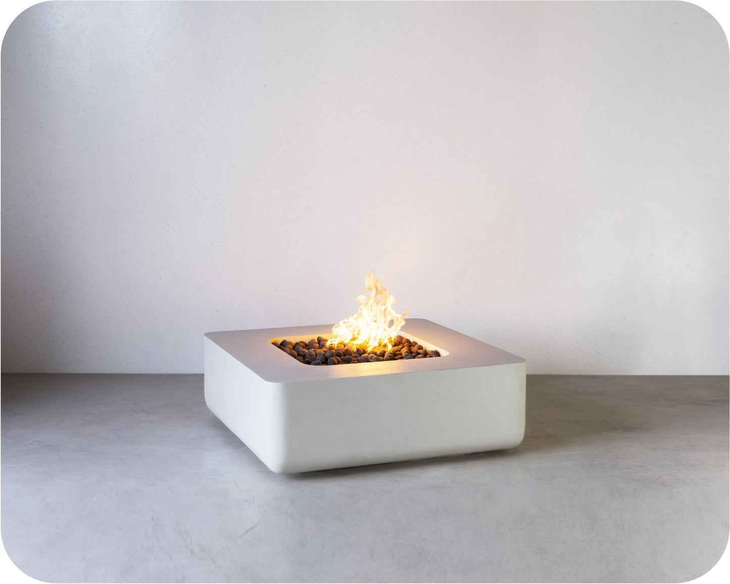 The Freedom Collection - ZION ROUND Concrete Fire Table