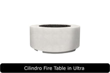Load image into Gallery viewer, Clindro Fire Table in Ultra Concrete Finish
