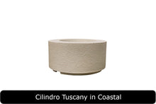 Load image into Gallery viewer, Cilindro Tuscany Fire Table in Coastal Concrete Finish
