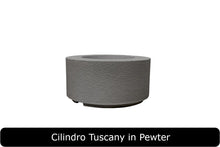 Load image into Gallery viewer, Cilindro Tuscany Fire Table in Pewter Concrete Finish
