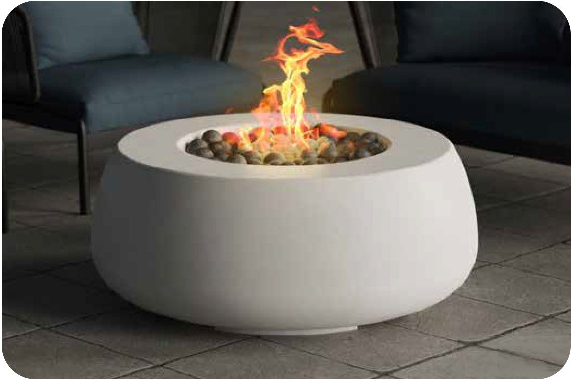 Dune Concrete Fire Table