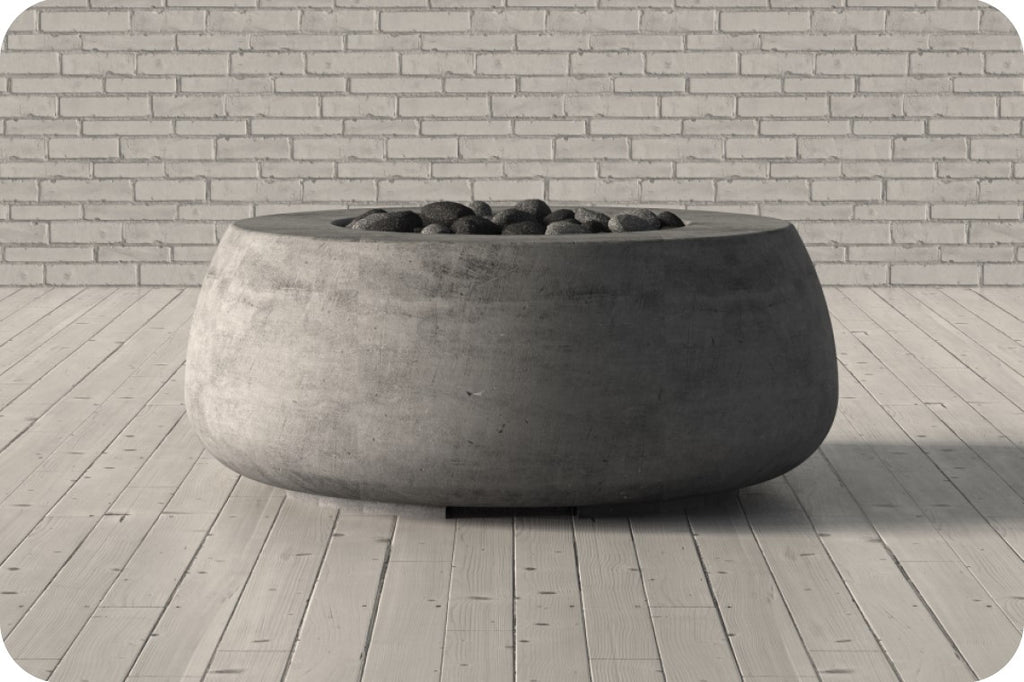 Dune — Round Concrete Fire Table (42")