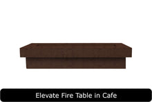 Load image into Gallery viewer, Elevate Fire Table in Cafe Concrete Finish
