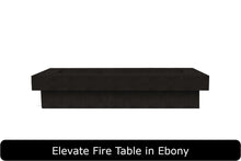 Load image into Gallery viewer, Elevate Fire Table in Ebony Concrete Finish
