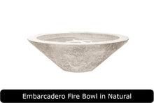 Load image into Gallery viewer, Embarcadero Fire Bowl in Natural Concrete Finish
