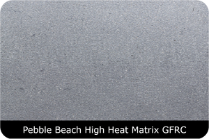 Pebble Beach High Heat Matrix GFRC concrete color for Prism Hardscapes Falo