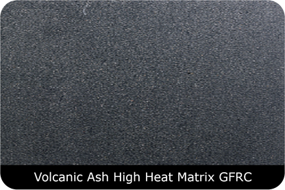 Volcanic Ash High Heat Matrix GFRC concrete color for Prism Hardscapes Falo