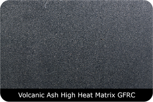 Volcanic Ash High Heat Matrix GFRC concrete color for Prism Hardscapes Falo
