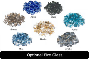 Optional Fire Glass Lava Rock for Prism Hardscapes Fire Pits for Prism Hardscapes Fire Pits