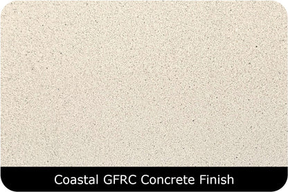 Coastal GFRC concrete color for Prism Hardscapes Fire Pits