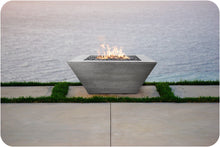 Load image into Gallery viewer, Lifestyle Image of the Lombard Concrete Fire Table
