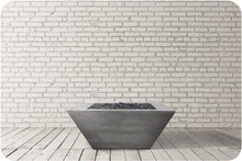 Load image into Gallery viewer, Studio Image of the Lombard Pedestal Concrete Fire Bowl
