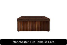 Load image into Gallery viewer, Manchester Fire Table in Cafe Concrete Finish
