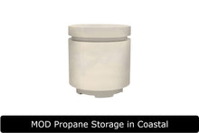 Load image into Gallery viewer, MOD Propane Tank Storage in Coastal Concrete Finish
