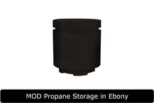 Load image into Gallery viewer, MOD Propane Tank Storage in Ebony Concrete Finish
