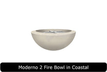 Load image into Gallery viewer, Moderno 2 Fire Bowl in Coastal Concrete Finish
